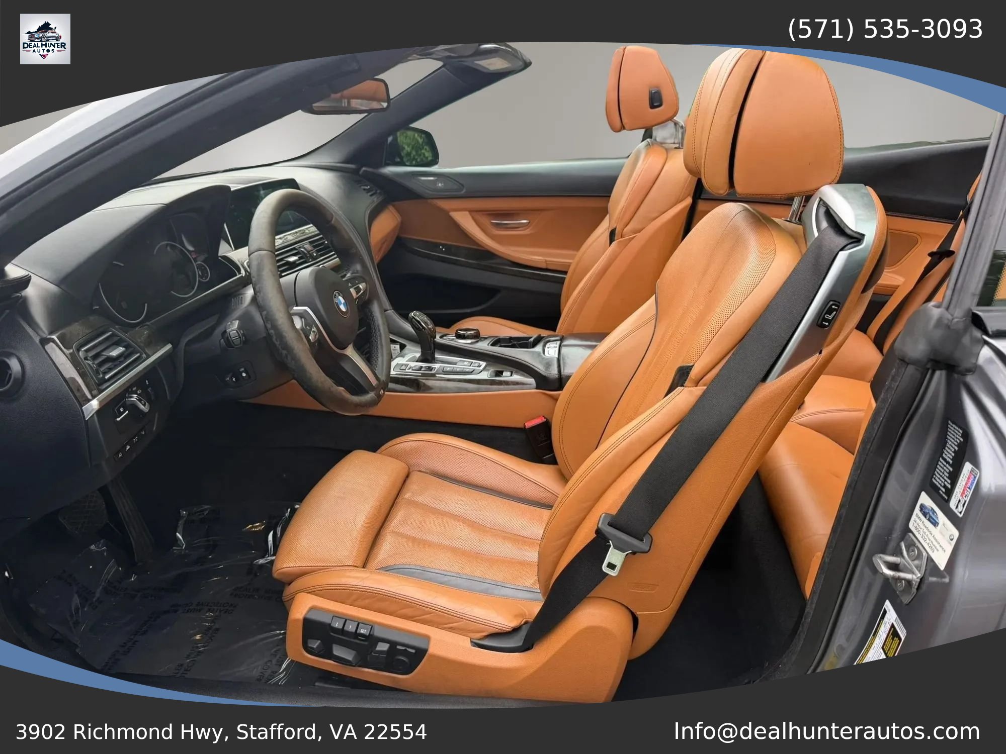 Used 2017 BMW 640i xDrive Convertible AWD/4WD image 27