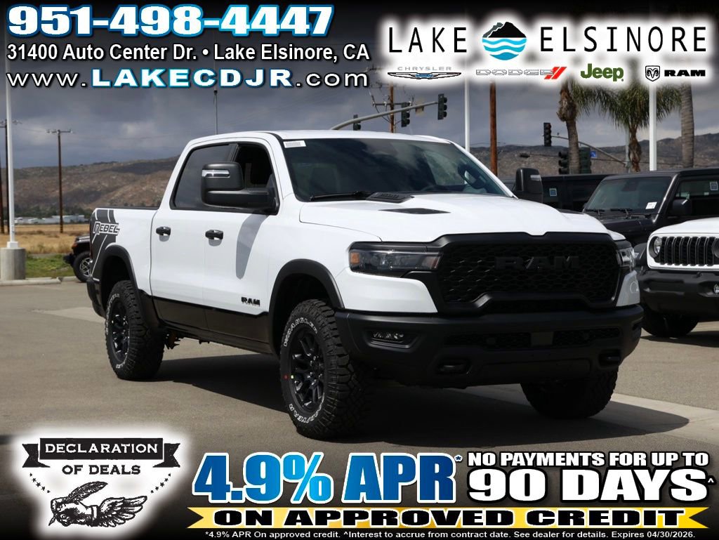New 2026 RAM 1500 Rebel w/ Trailer Tow Group AWD/4WD image 1