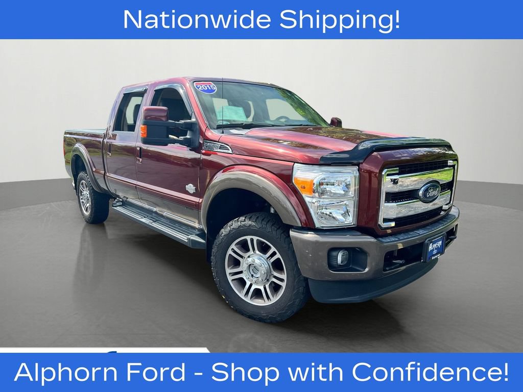 Used 2015 Ford F250 King Ranch w/ Snow Plow Prep Package AWD/4WD image 1