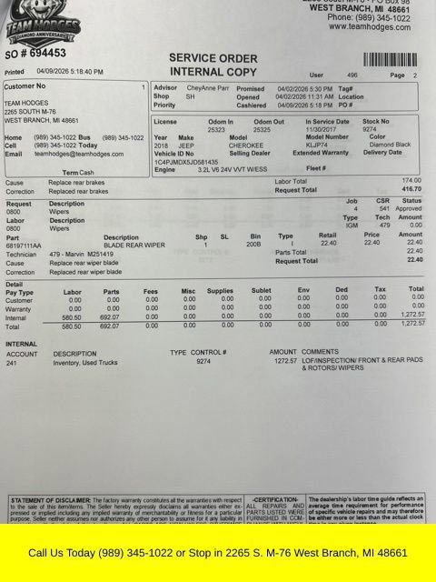 Used 2018 Jeep Cherokee Limited w/ Technology Group image 43