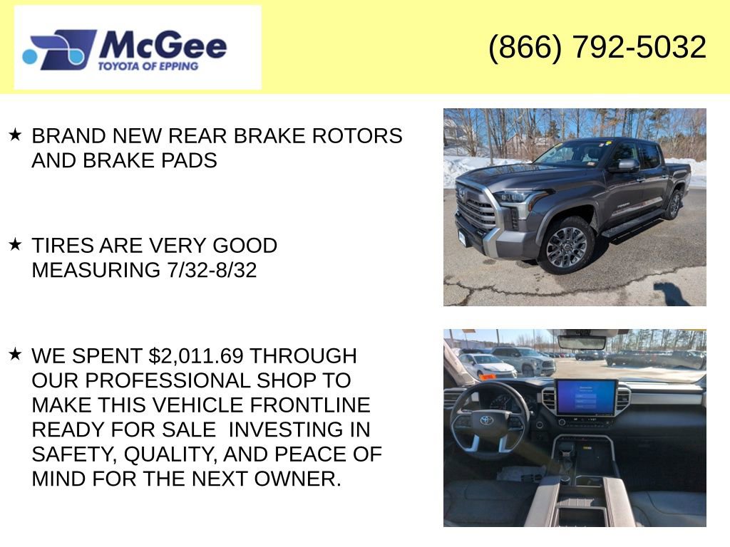 Used 2023 Toyota Tundra Limited image 8