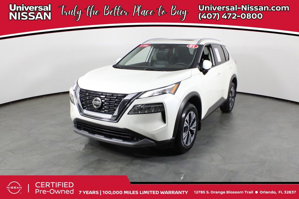 Certified 2021 Nissan Rogue SV w/ Premium Package