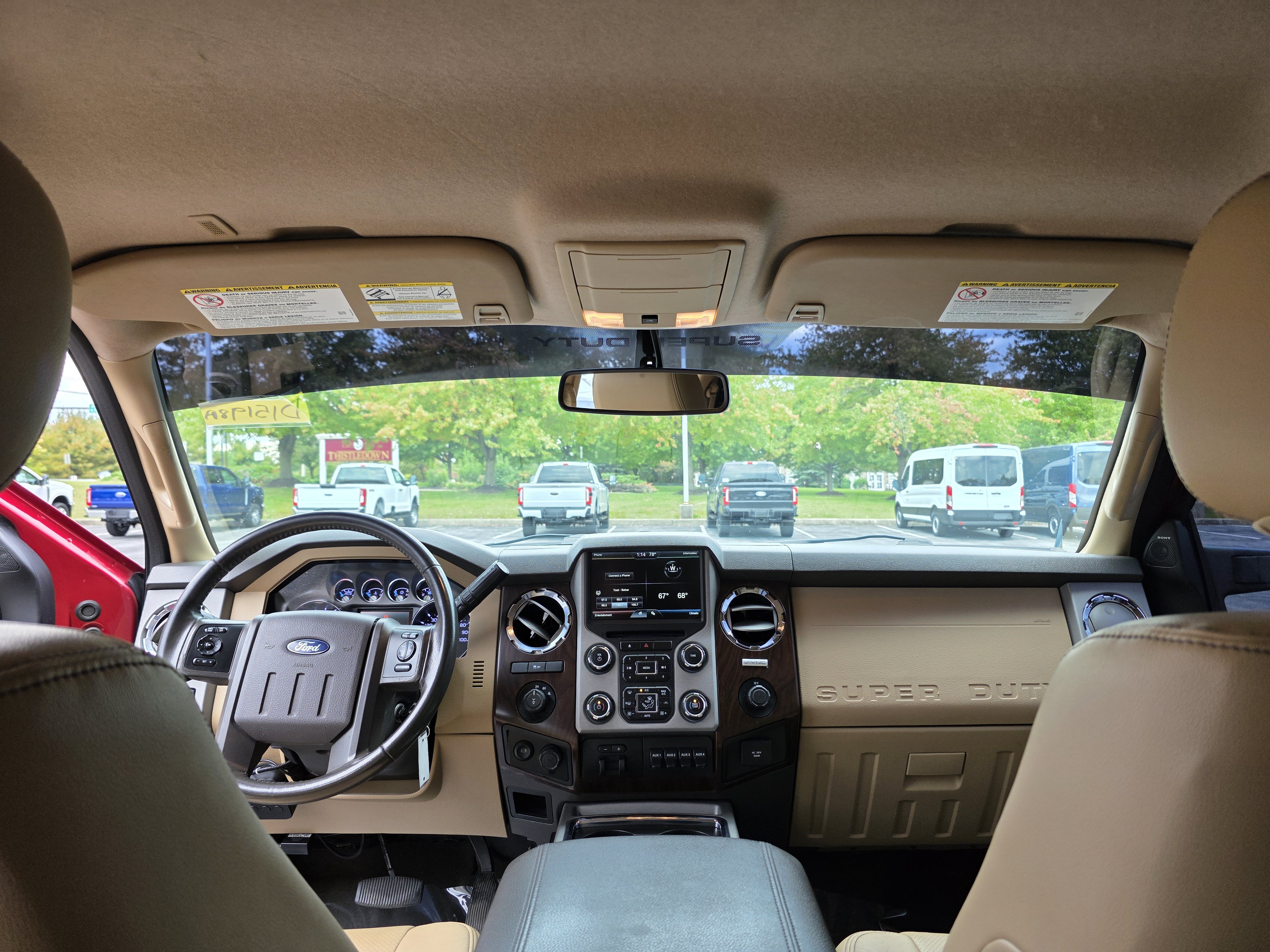 Used 2015 Ford F250 Lariat w/ Chrome Package AWD/4WD image 11