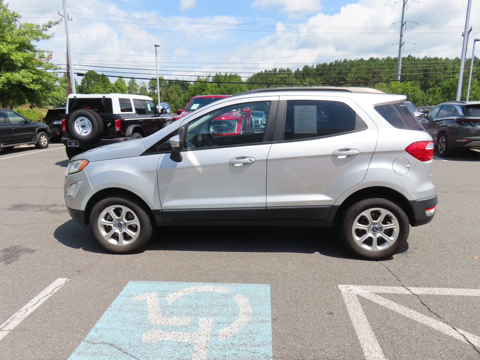 Used 2020 Ford EcoSport SE w/ SE Convenience Package AWD/4WD image 8