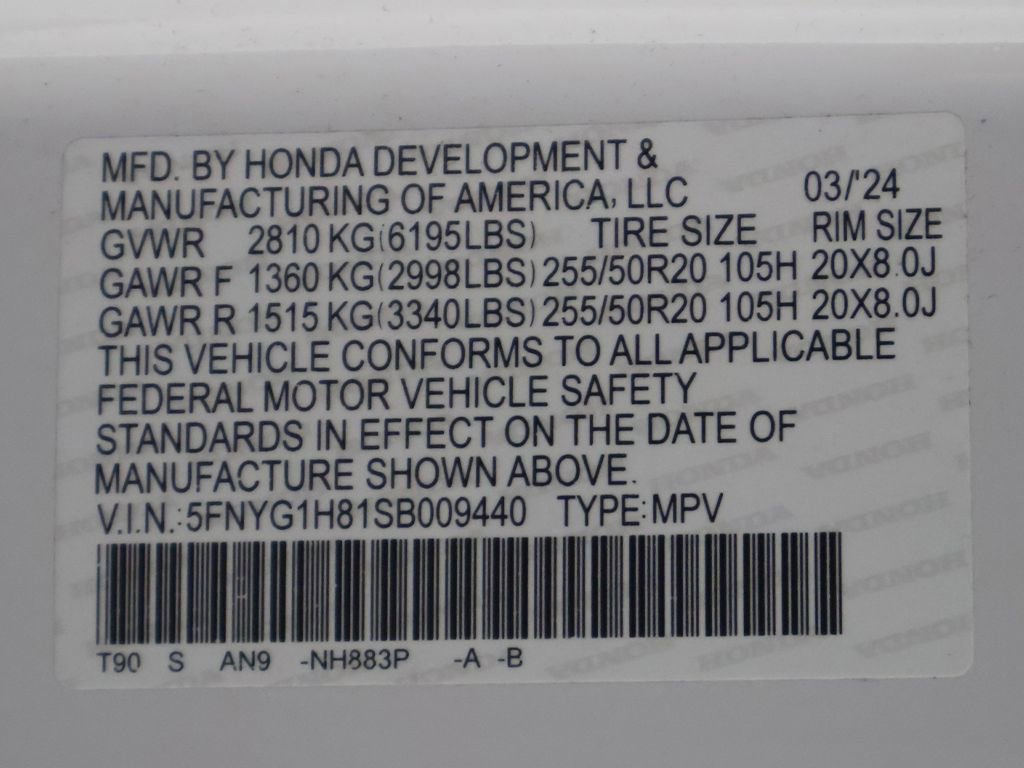 Used 2025 Honda Pilot Elite image 65