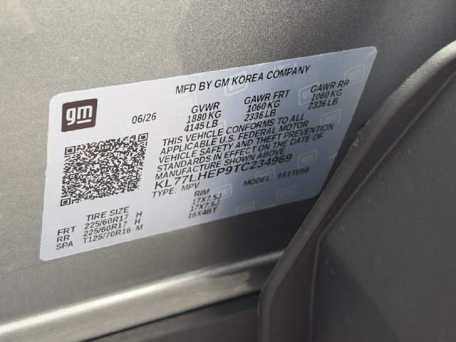 New 2026 Chevrolet Trax LT w/ Sunroof Package FWD image 28