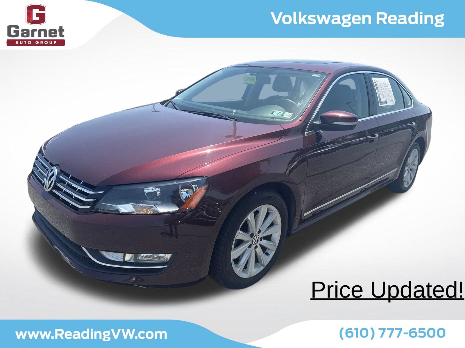 Used 2013 Volkswagen Passat 2.5 SEL Premium FWD image 1