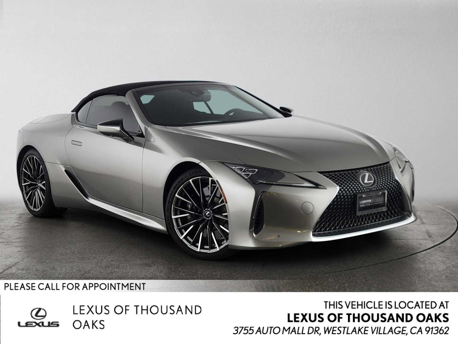 Certified 2024 Lexus LC 500 Convertible w/ Touring Package RWD image 1