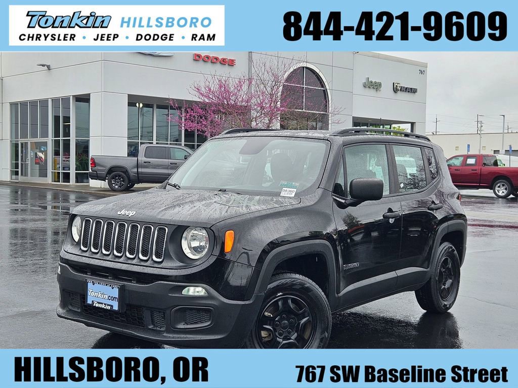 Used 2018 Jeep Renegade Sport w/ Power & Air Group