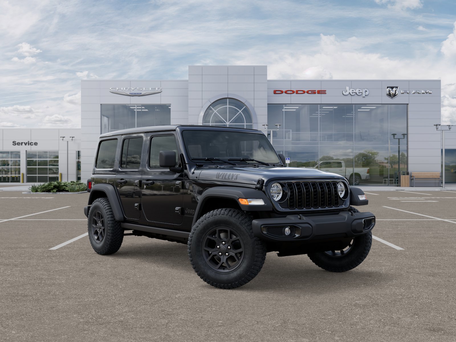 New 2025 Jeep Wrangler Unlimited Sport image 1