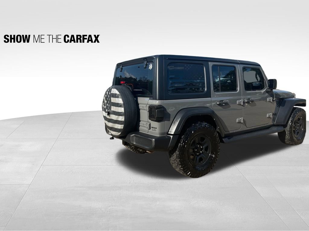 Used 2021 Jeep Wrangler Unlimited Sport image 3