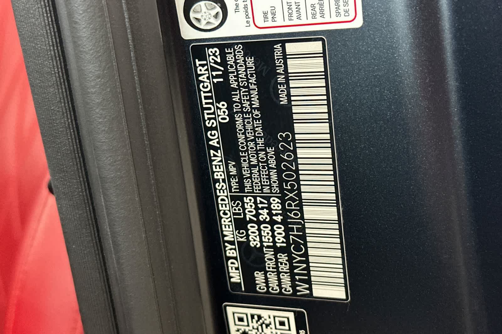 Certified 2024 Mercedes-Benz G 63 AMG 4MATIC image 27