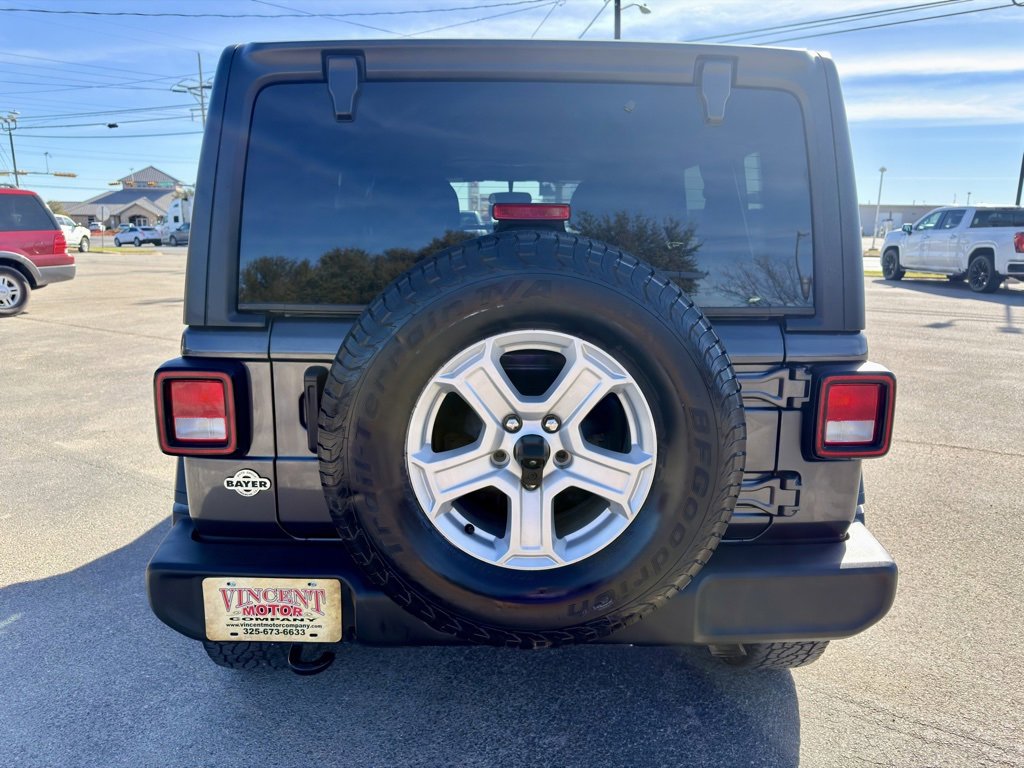 Used 2020 Jeep Wrangler Unlimited Sport S image 4