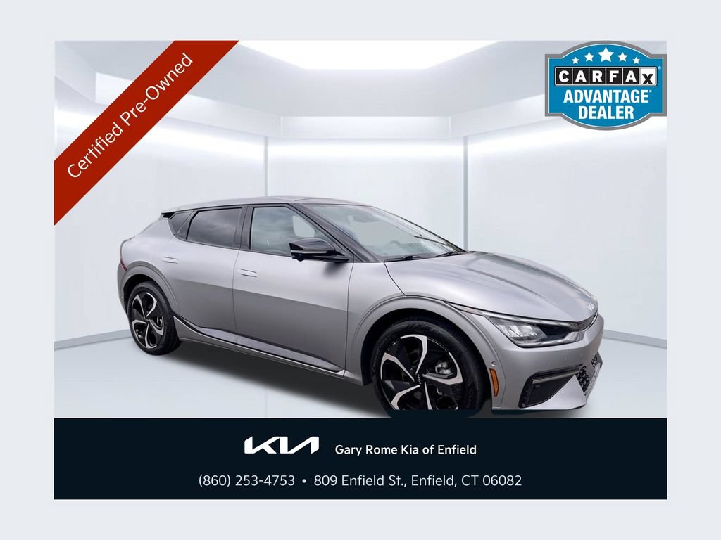 Certified 2023 Kia EV6 GT-Line w/ GT-Line Suede Seat Package