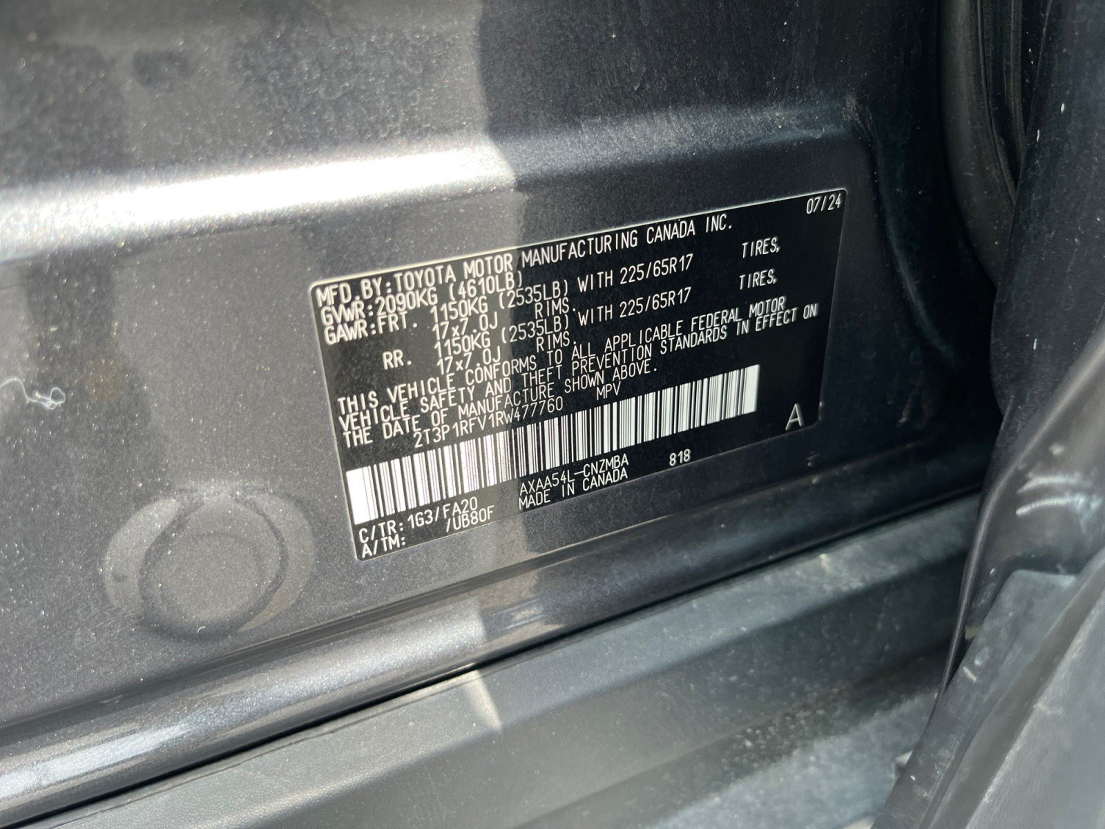 Used 2024 Toyota RAV4 XLE AWD/4WD image 30