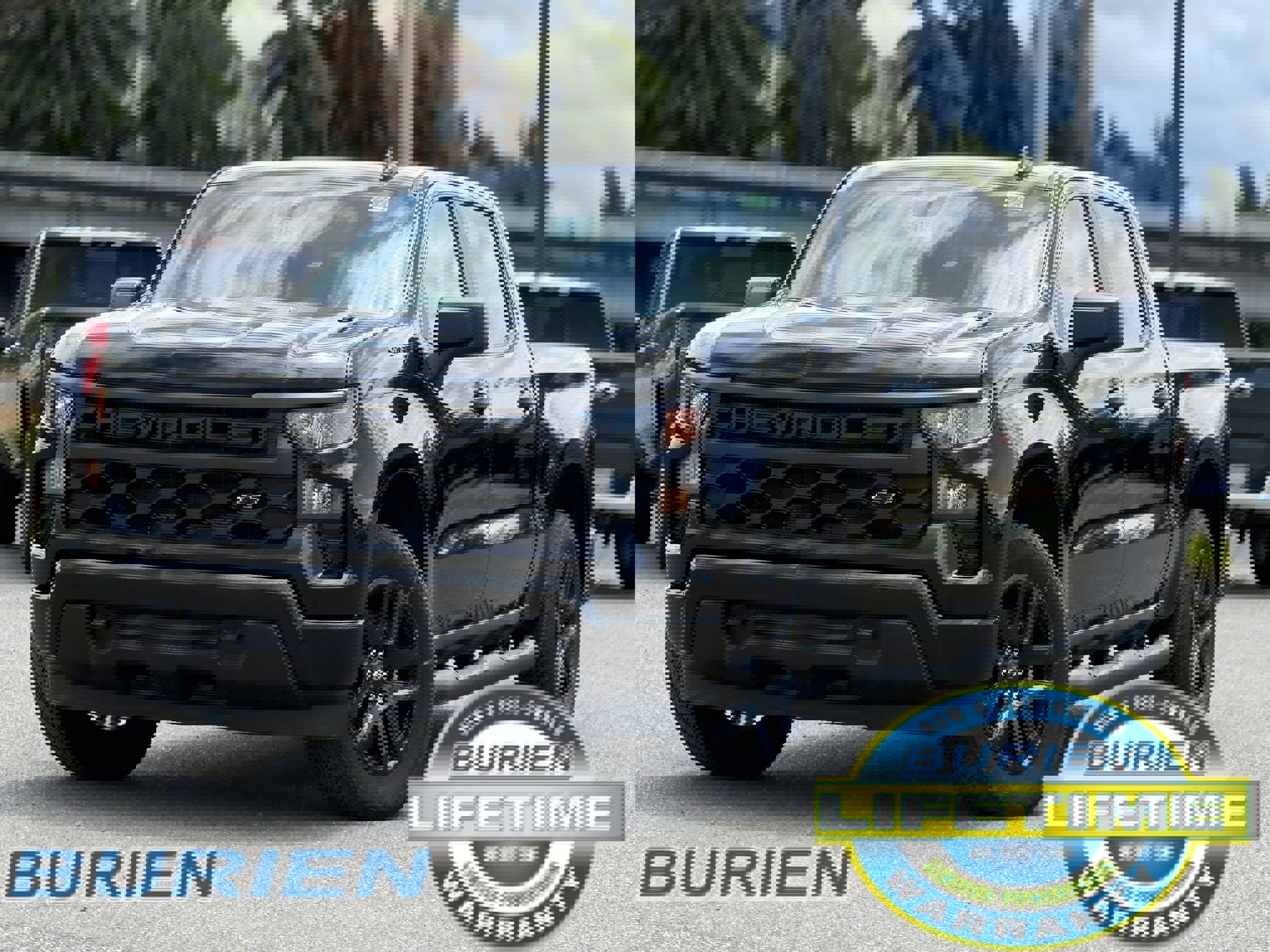 New 2025 Chevrolet Silverado 1500 Custom w/ Turbomax Blackout Package