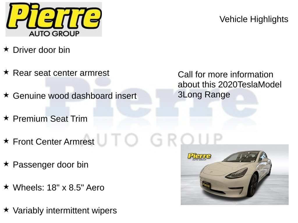 Used 2020 Tesla Model 3 Long Range AWD/4WD image 22