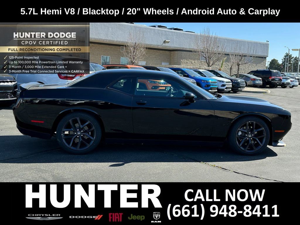 Certified 2022 Dodge Challenger R/T w/ Blacktop Package image 9
