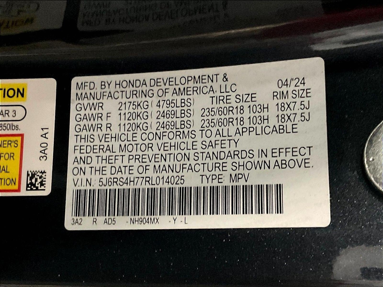 Used 2024 Honda CR-V EX-L image 19