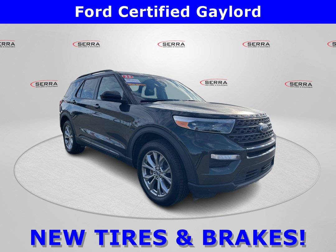 Certified 2022 Ford Explorer XLT w/ Equipment Group 202A