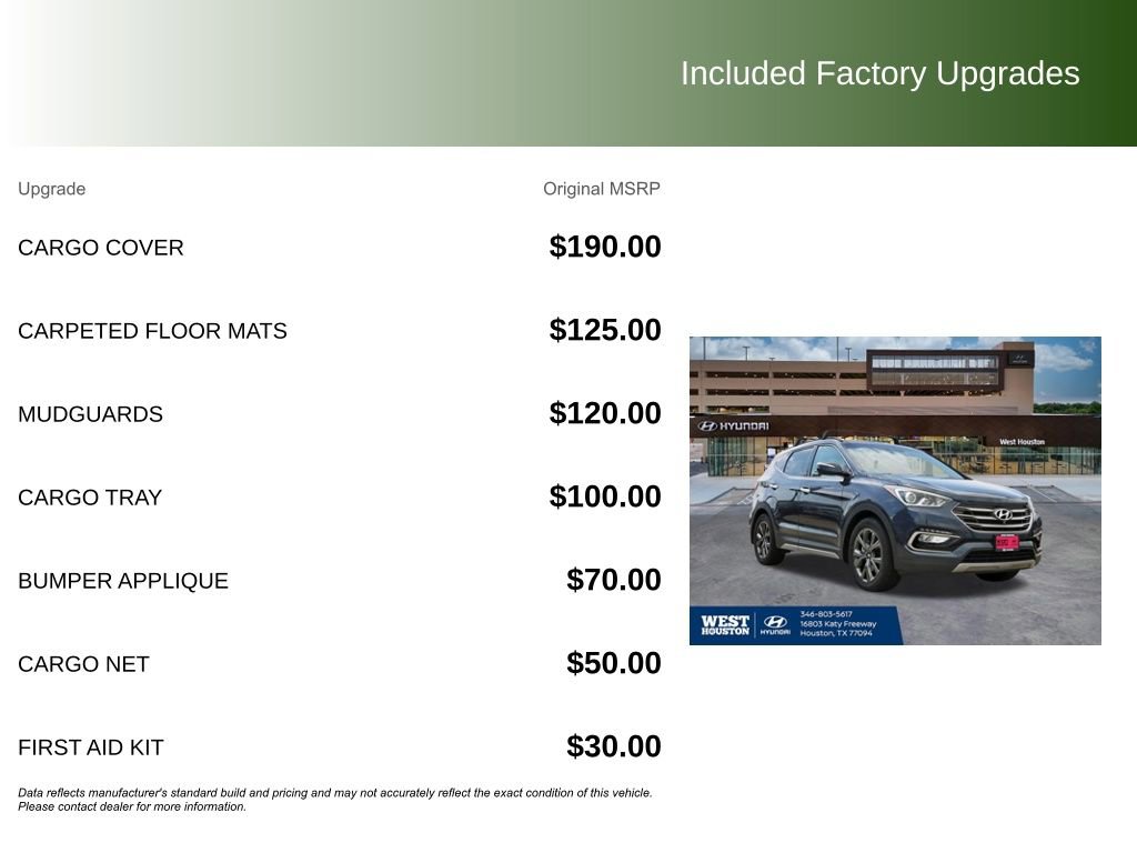 Used 2017 Hyundai Santa Fe Sport image 9