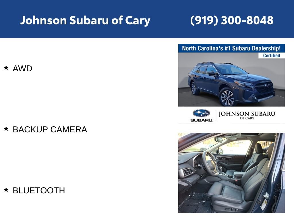 Certified 2025 Subaru Outback Limited AWD/4WD image 18