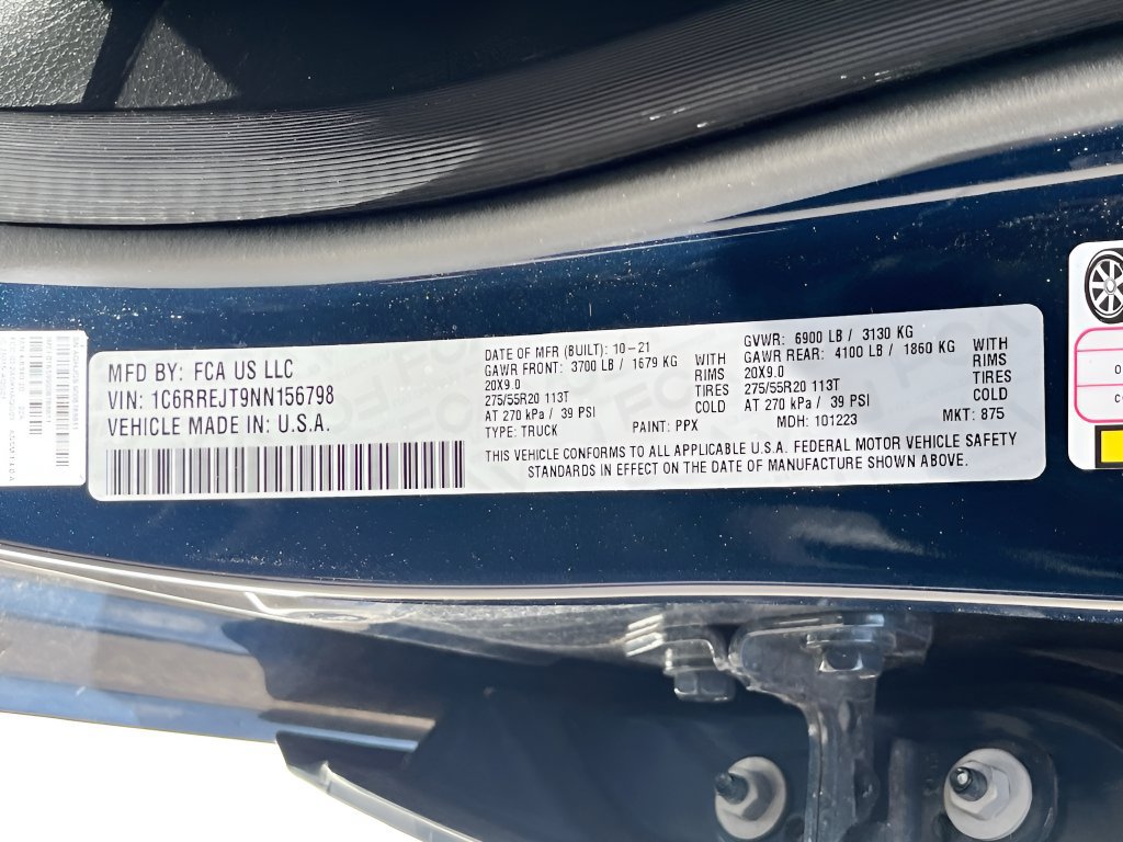 Used 2022 RAM 1500 Laramie RWD image 33