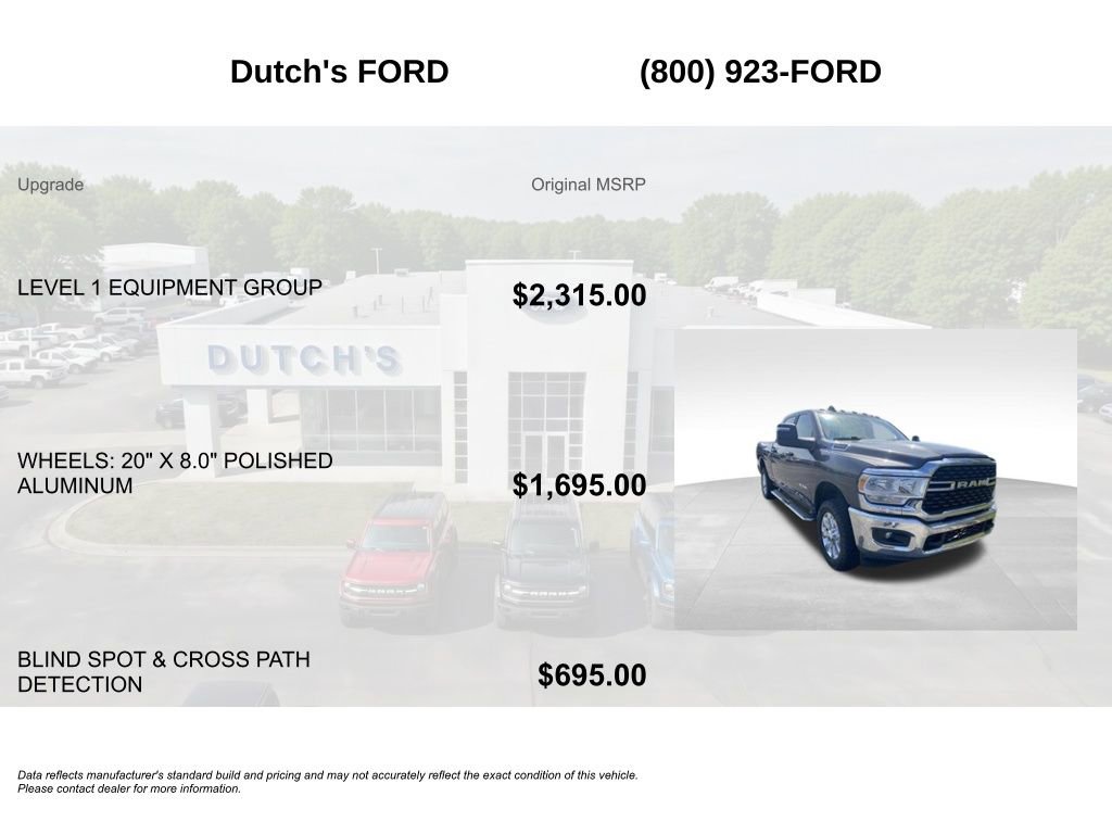 Used 2023 RAM 2500 Big Horn w/ Level 1 Equipment Group image 6