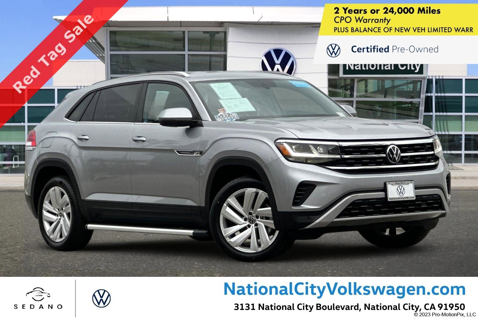 Used 2023 Volkswagen Atlas Cross Sport SE image 1