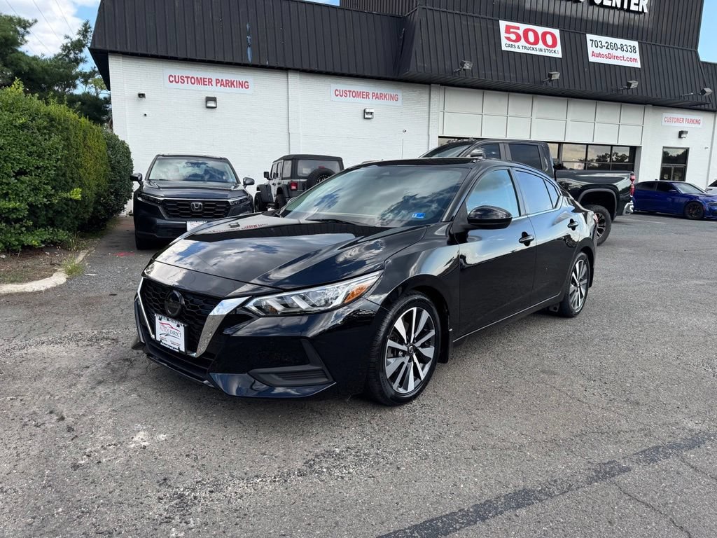 Used 2021 Nissan Sentra SV w/ SV Premium Package FWD image 3