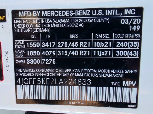 Used 2020 Mercedes-Benz GLS 450 4MATIC image 34