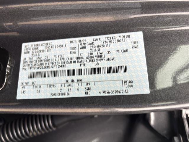 New 2025 Ford F150 STX w/ Equipment Group 200A image 21