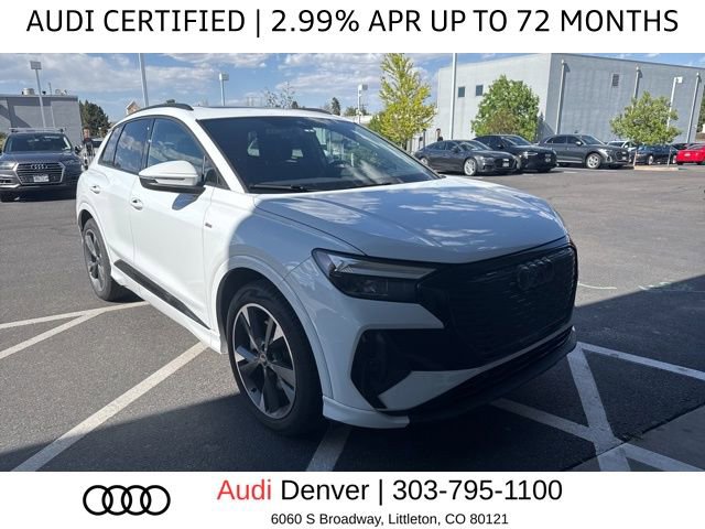 Used 2025 Audi Q4 e-tron Premium Plus w/ Premium Plus AWD/4WD image 2