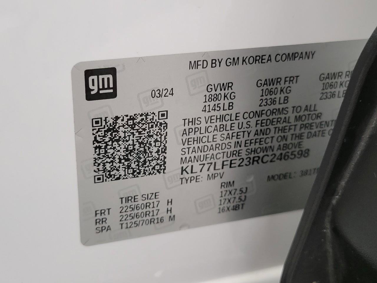 Used 2024 Chevrolet Trax LS w/ LS Convenience Package FWD image 26