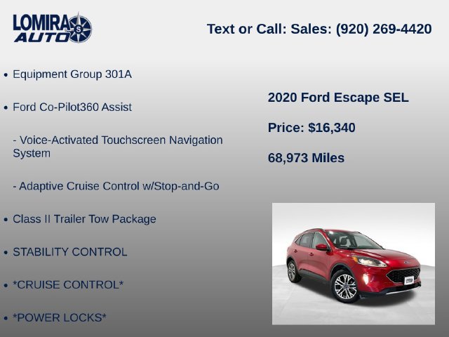 Used 2020 Ford Escape SEL AWD/4WD image 8