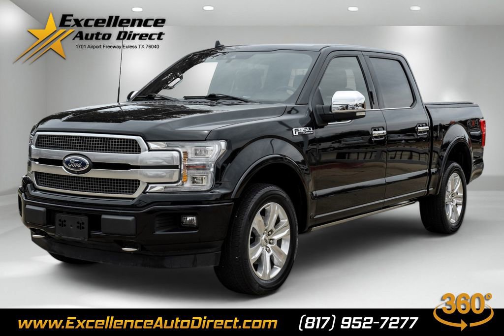 Used 2020 Ford F150 Platinum w/ Equipment Group 701A Luxury AWD/4WD image 1