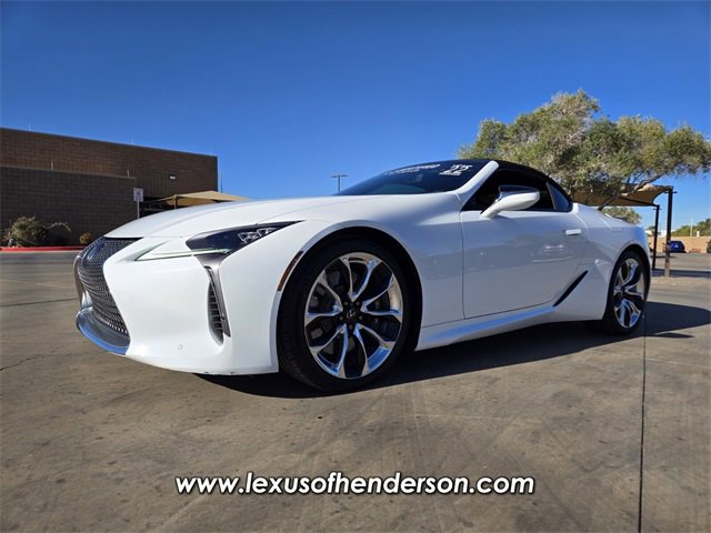 Used 2022 Lexus LC 500 Convertible w/ Touring Package image 2