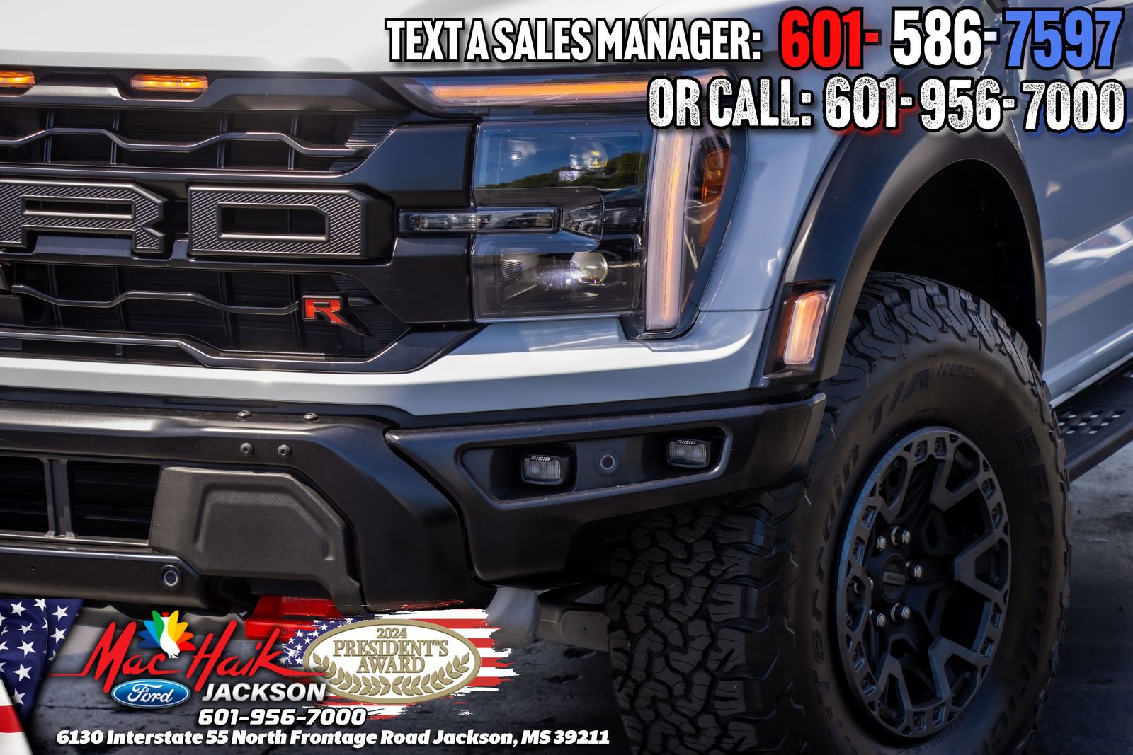 Certified 2025 Ford F150 Raptor w/ Equipment Group 803A Raptor R image 5