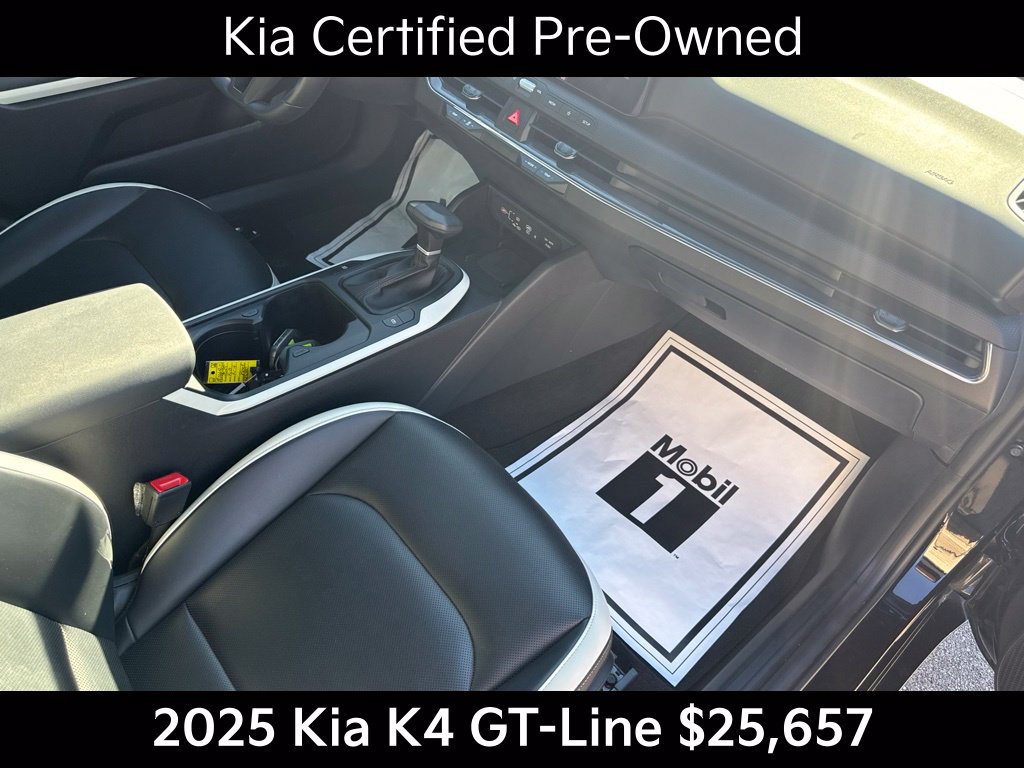Certified 2025 Kia K4 GT-Line w/ GT-Line Premium Package FWD image 19