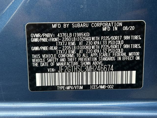 Used 2021 Subaru Crosstrek 2.5i Sport w/ Moonroof Package AWD/4WD image 32