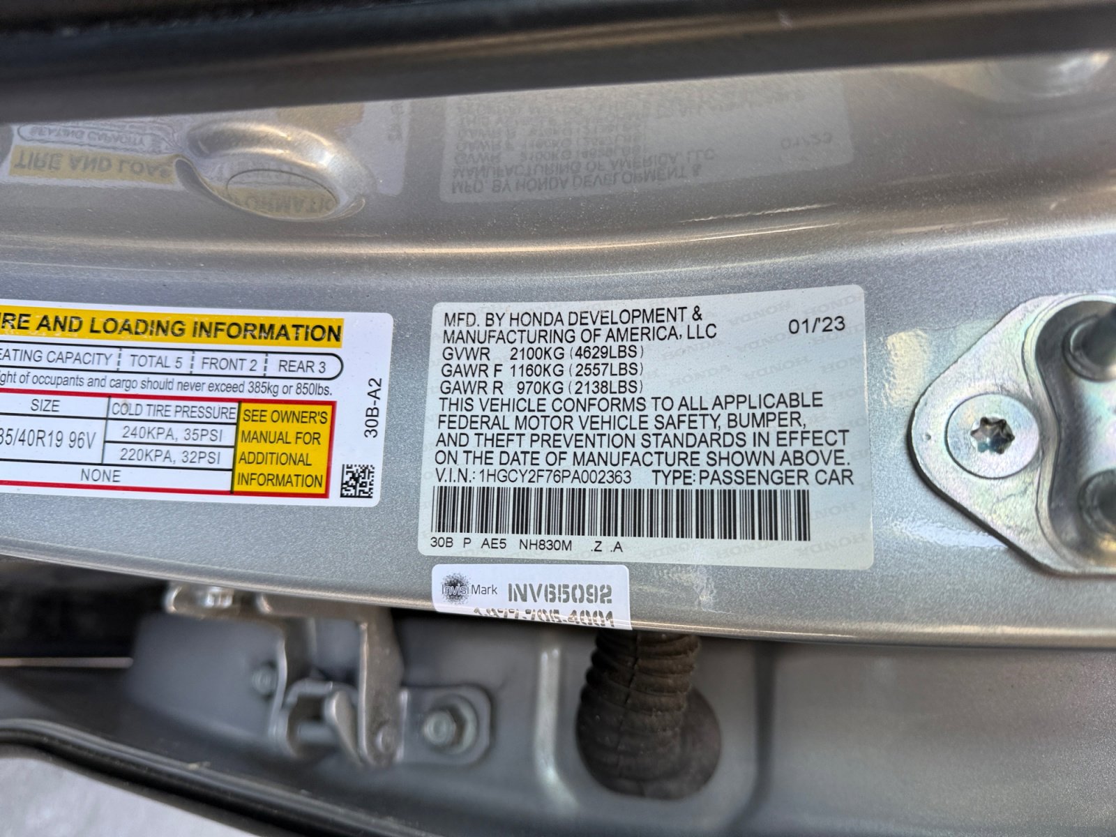 Used 2023 Honda Accord Sport image 25