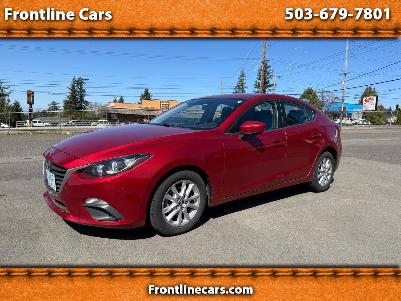 Used 2016 MAZDA MAZDA3 i Sport w/ Preferred Equipment Package FWD image 1