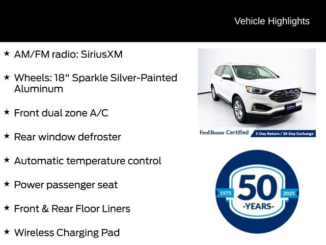 Certified 2020 Ford Edge SEL w/ Convenience Package image 11
