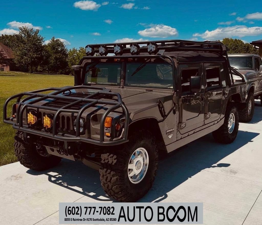 Used 1999 HUMMER H1 4-Door Open Top AWD/4WD video 1