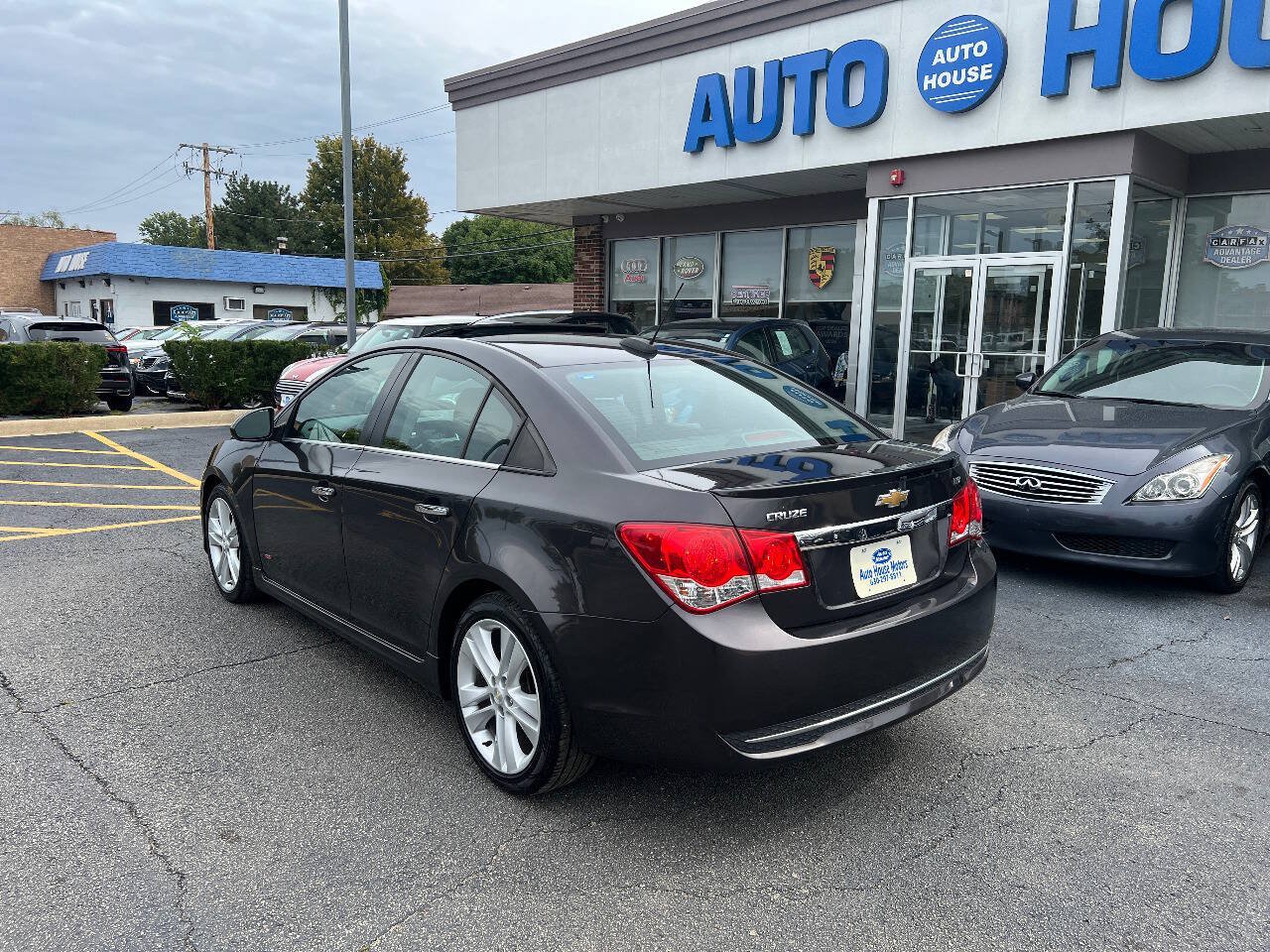 Used 2015 Chevrolet Cruze LTZ w/ Sun, Sound and Sport Package FWD image 11
