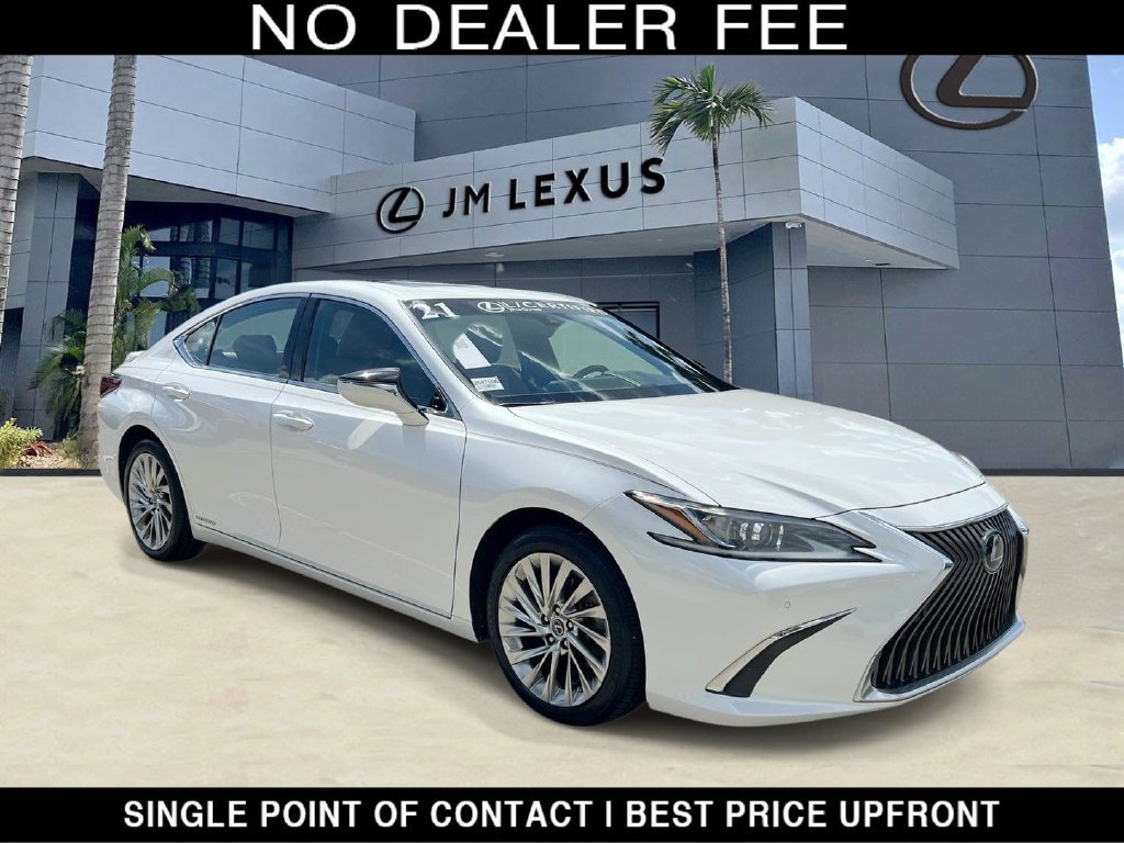 Certified 2021 Lexus ES 300h w/ Accessory Package