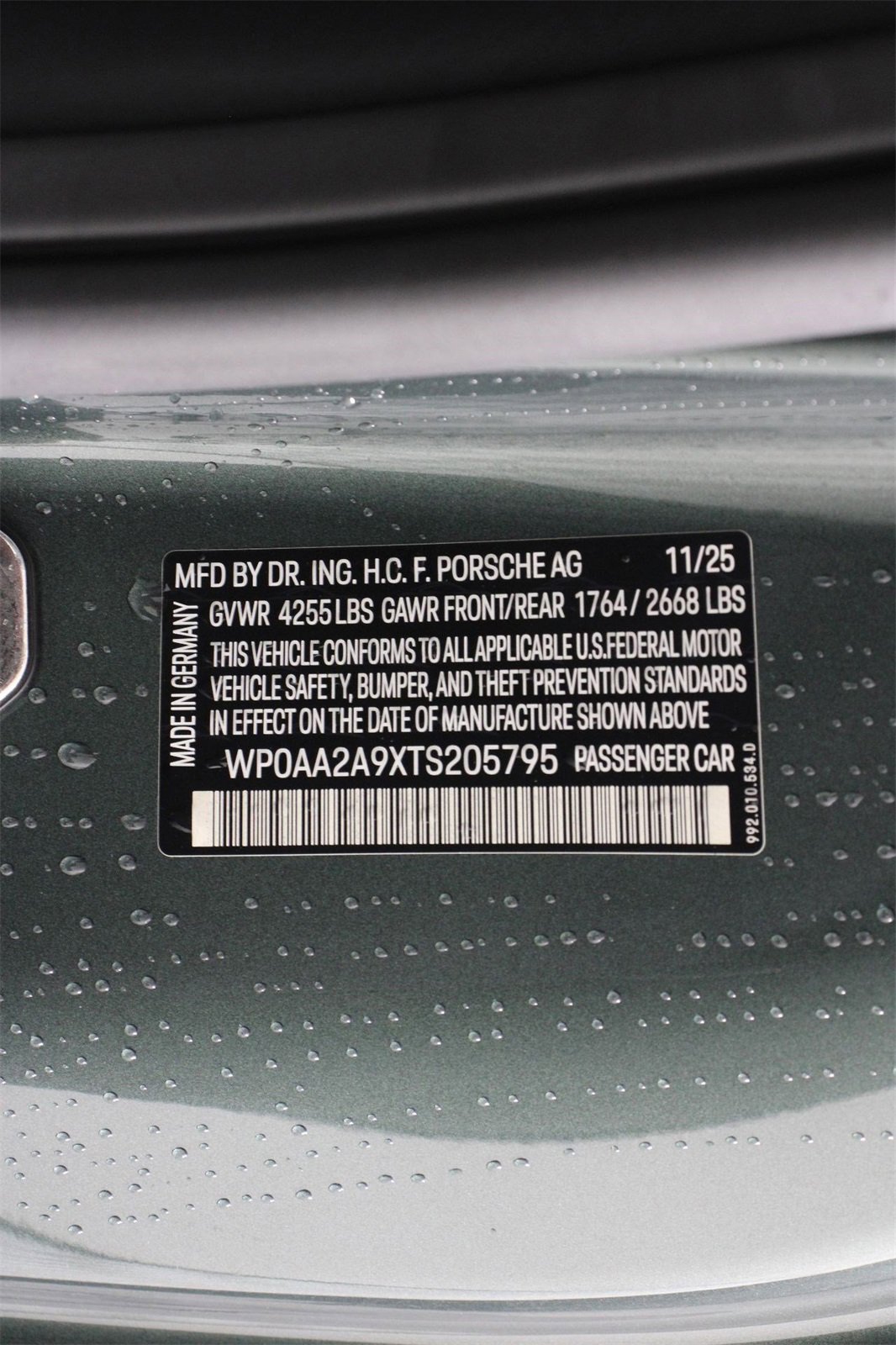 New 2026 Porsche 911 Carrera T image 24