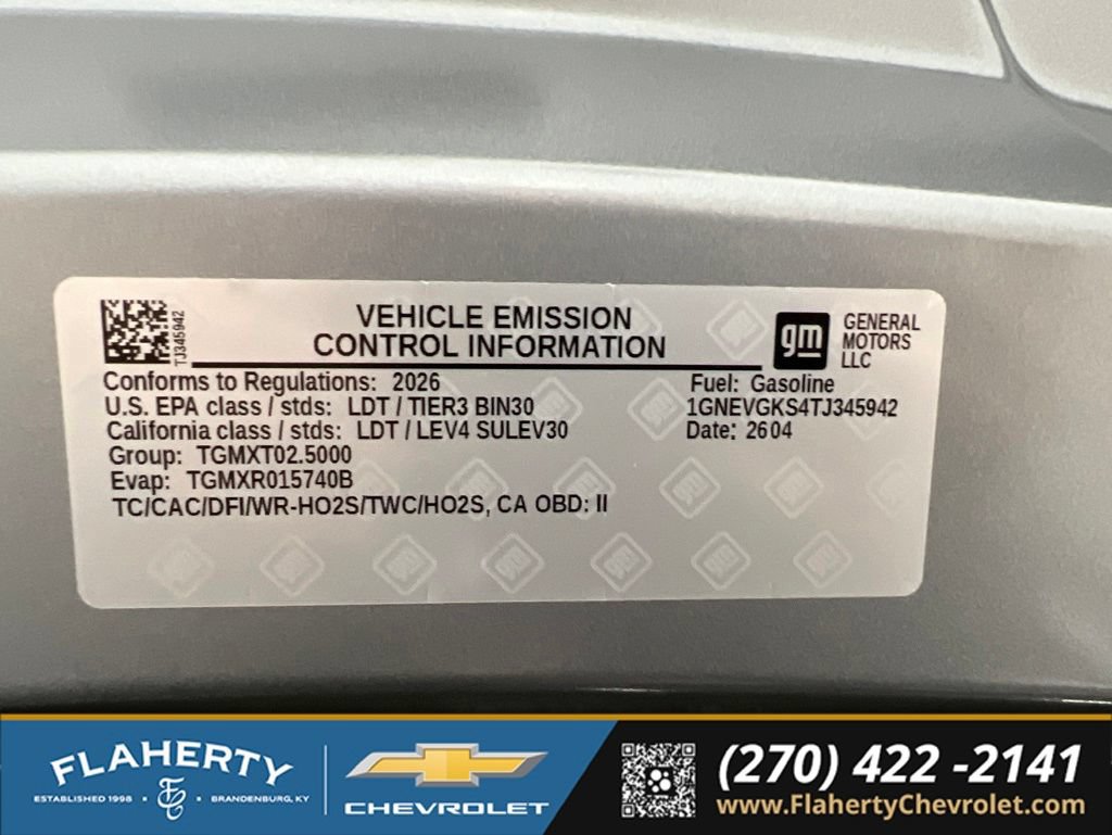 New 2026 Chevrolet Traverse LT w/ Midnight/Sport Edition AWD/4WD image 20