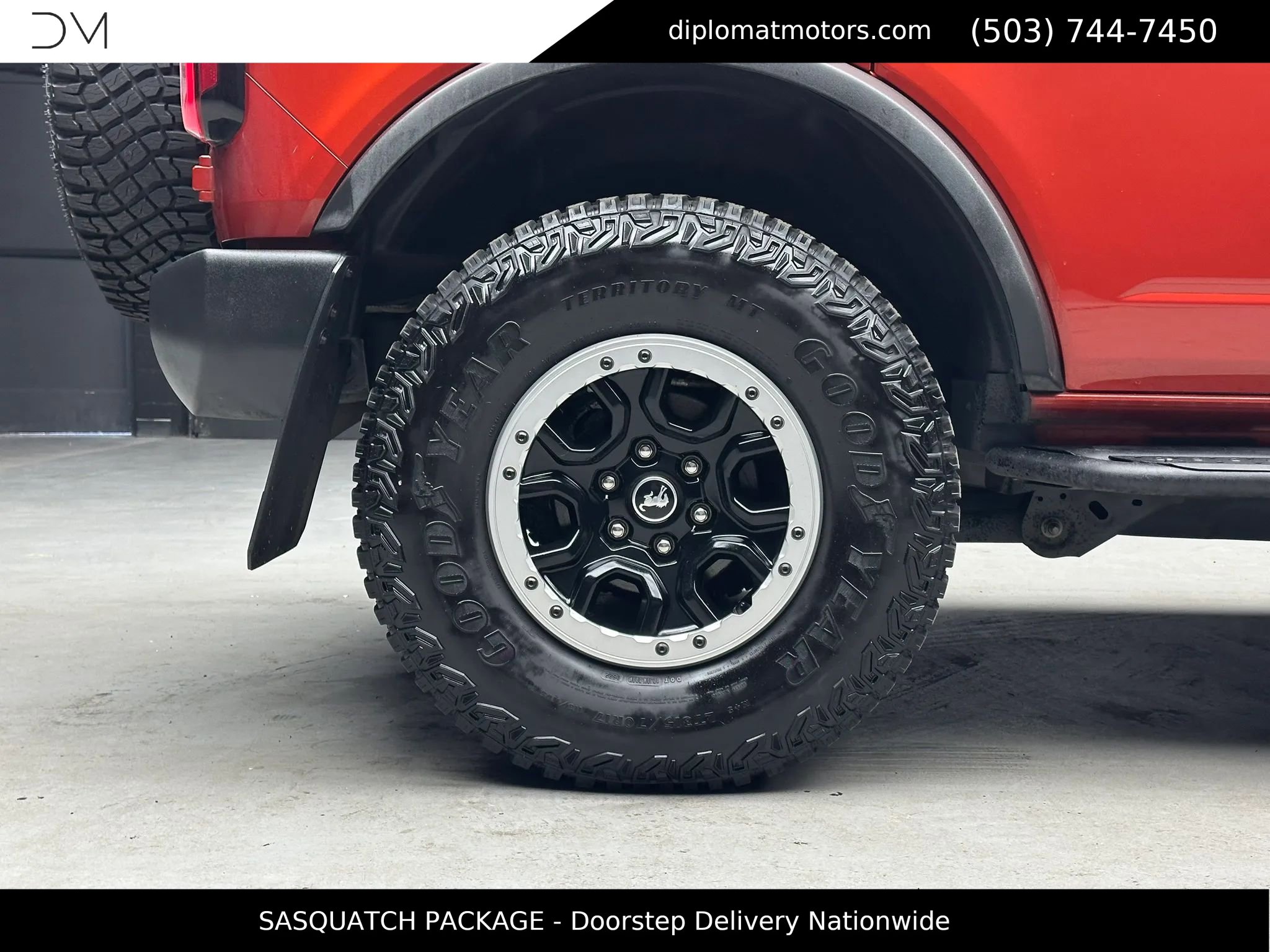 Used 2022 Ford Bronco Big Bend w/ Sasquatch Package image 45