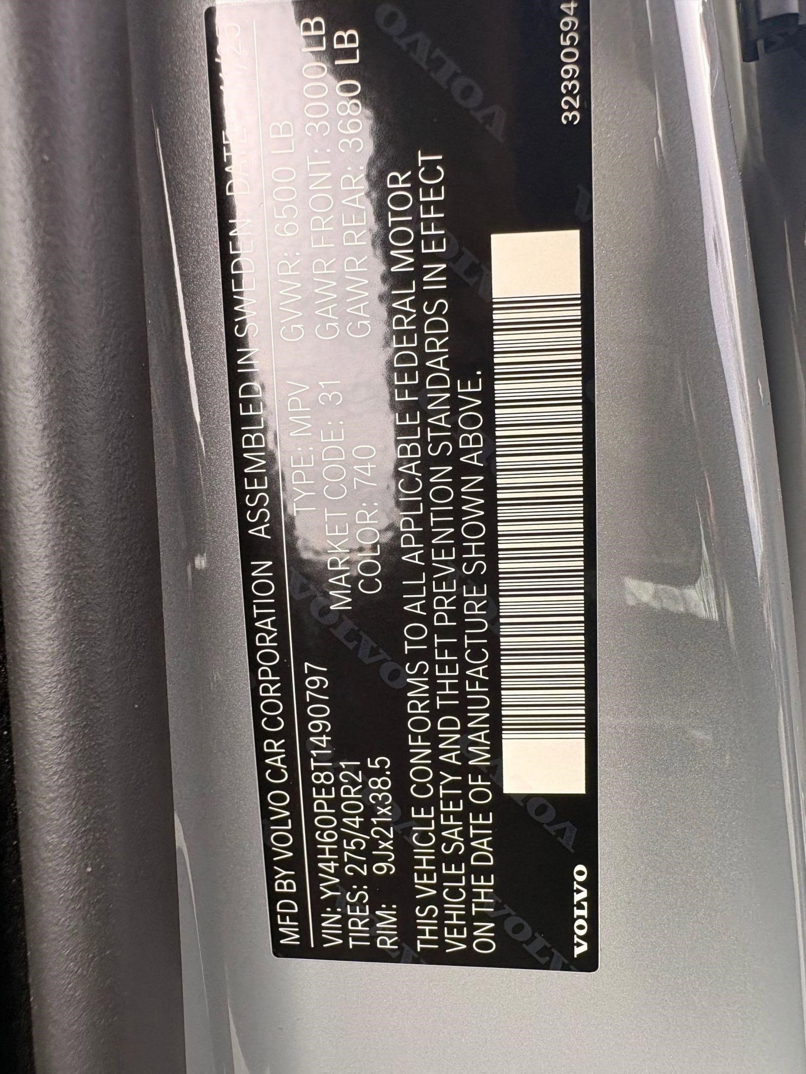 New 2026 Volvo XC90 T8 Plus image 20